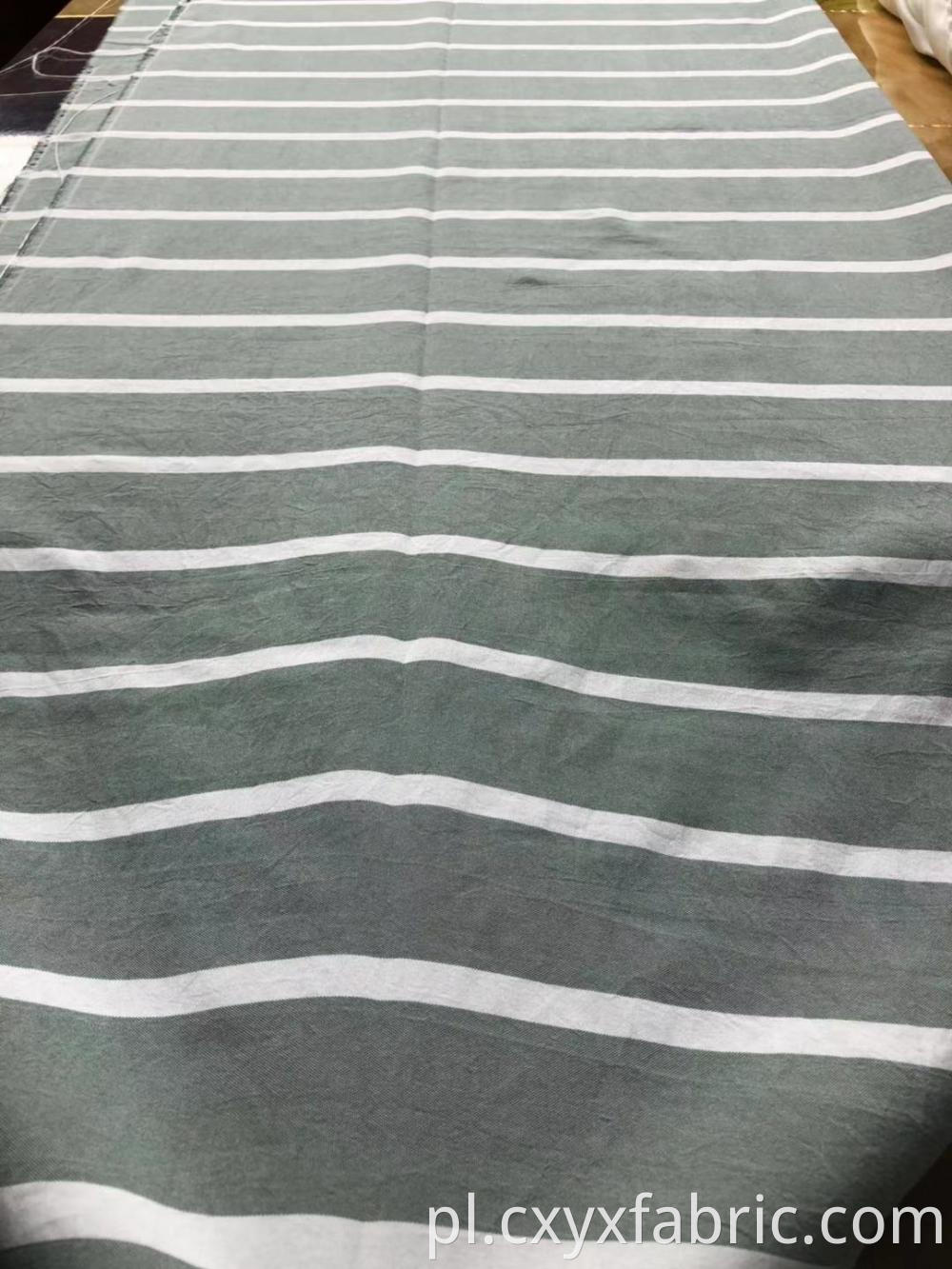 stripe yarn dyed fabric